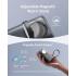 Anker MagGo Power Bank for Apple Watch, Officially Certified 10,000mAh Compact Battery Pack with Built-in USB-C Cable, 35W Max, for iPhone 15 Series, Samsung, iPad, AirPods, and More - Black
